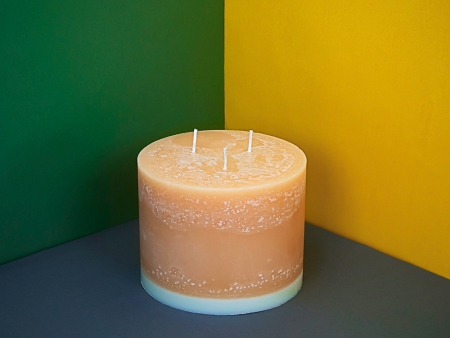 Blonde Amber & Honey 3 Wick Candle For Sale