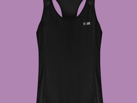 B-Confident Recycled Sports Vest Black For Discount