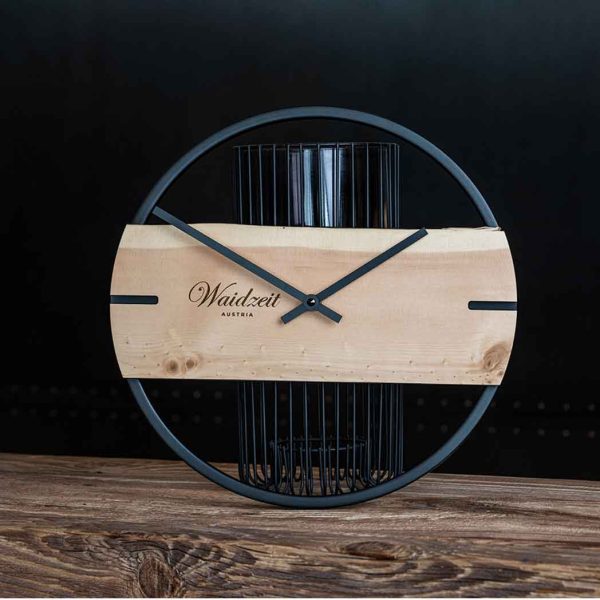 Waidzeit Wall Clock Novum arolla pine Hot on Sale