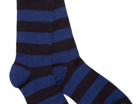 Charcoal Striped Bamboo Socks Discount