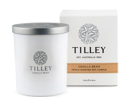 Tilley vanilla bean candle For Sale