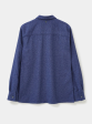 Cross Weave Blue Spitalfields Over-Shirt Online