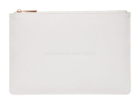 Light Grey & Rose Gold Pouch | Classic Essentials Supply