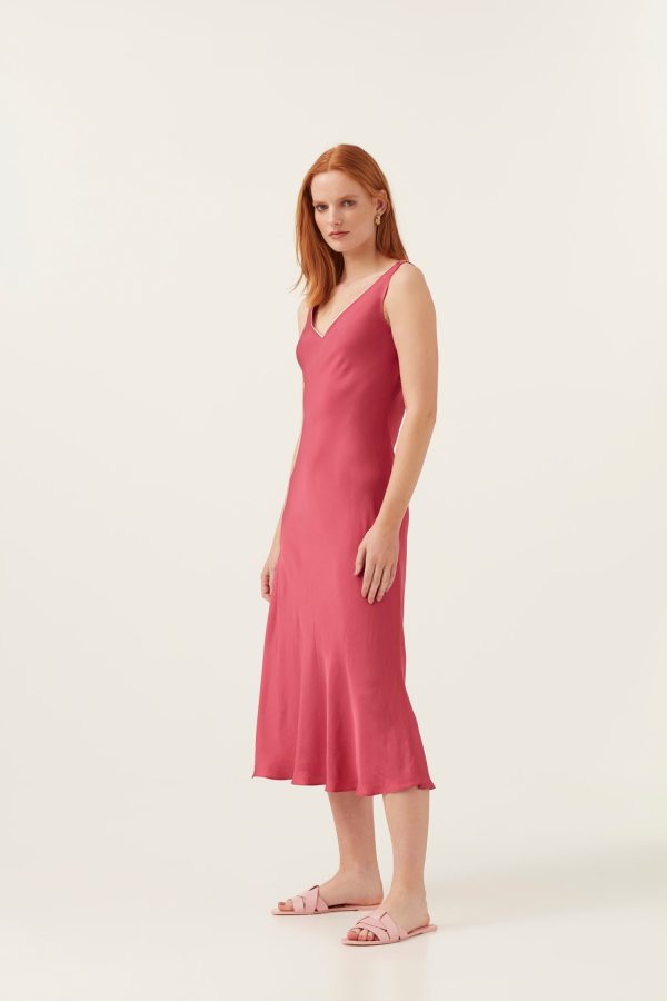 Sangria Slip Dress Cheap