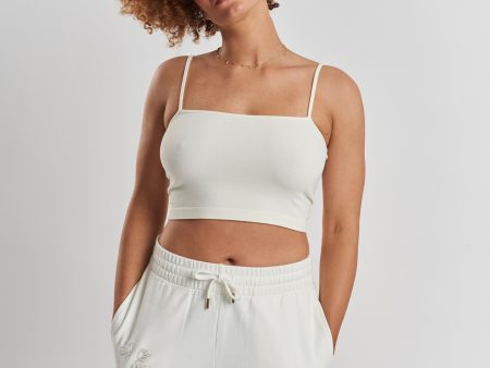 Canzo seamless stretch-bamboo cami - Moonlight White For Sale