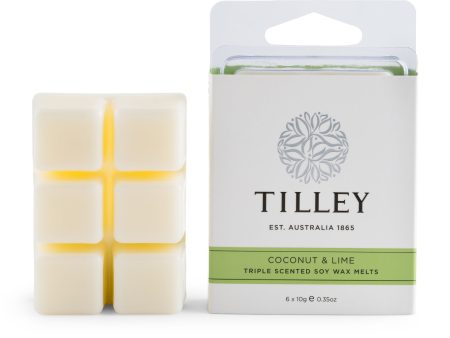 Tilley coconut and lime soy wax melts Hot on Sale