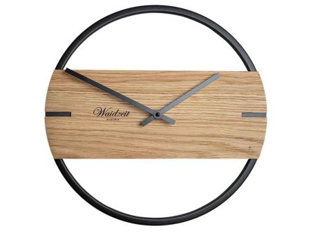 Waidzeit Wall Clock Novum oak Online Sale