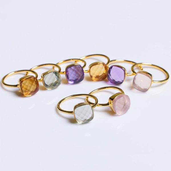 Sophia Citrine Gold Ring Cheap