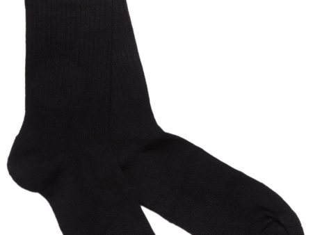 Black Athletic Bamboo Socks Online Sale