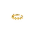 Tellus Gold Stacking Ring (adjustable) Fashion