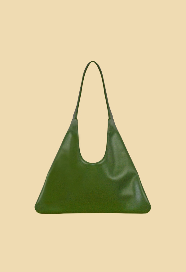 Agave Triangular Tote | Green on Sale