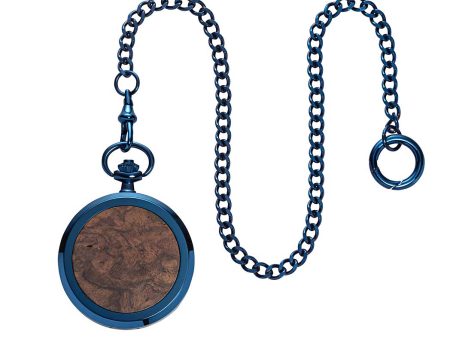 Waidzeit Franz Ferdinand Skeleton pocket watch blue Online Hot Sale