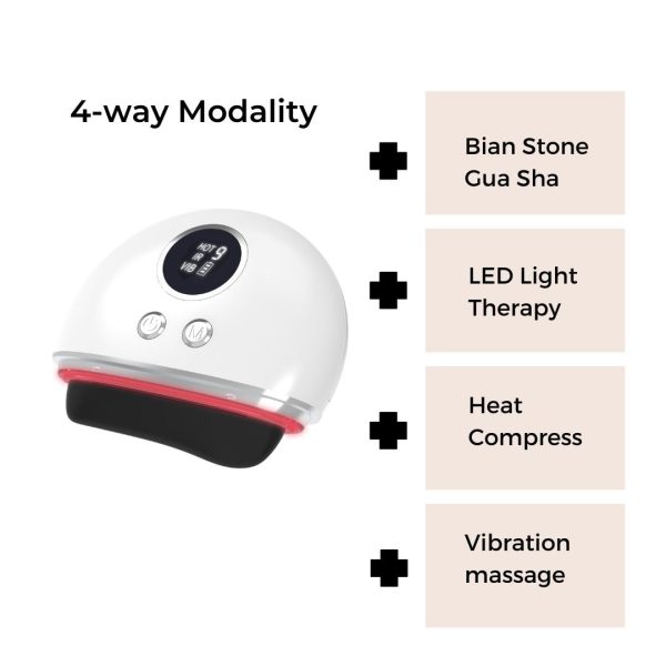 Bian Stone Gua Sha LED Facial Massager For Cheap