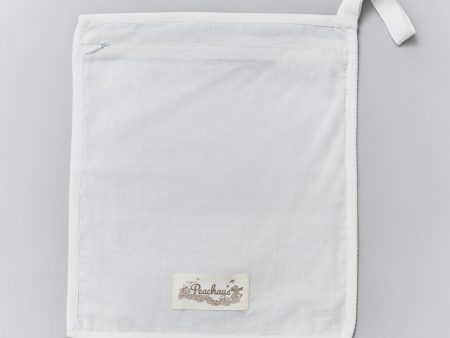 Aralea ethical-cotton laundry bag - Glacier White Online Hot Sale