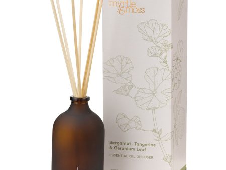 Myrtle and Moss- Bergamot, tangerine and geranium leaf diffuser Cheap