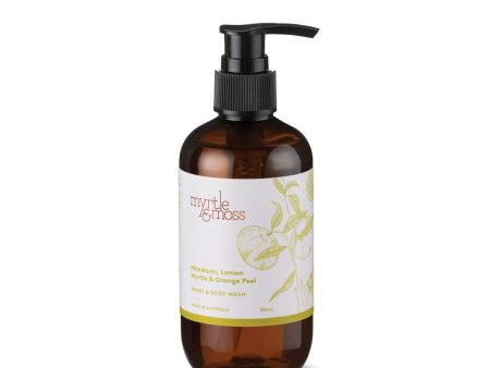 Myrtle and Moss- mandarin, lemon Myrtle and orange peel hand and body wash Cheap