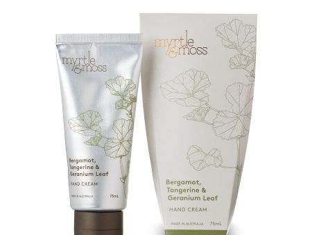 Myrtle and Moss- bergamot, tangerine and geranium leaf 75 ml hand cream Fashion