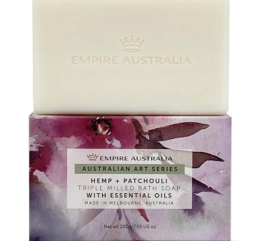 Hemp and patchouli soap Online now