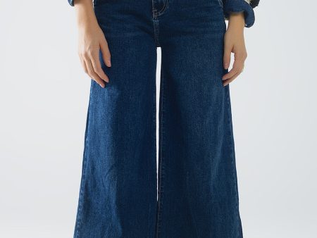 Super Wide Leg Jeans For Sale