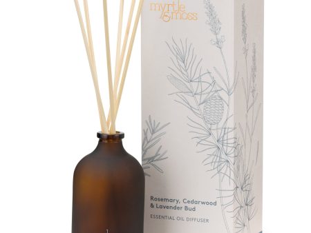 Myrtle and Moss- lavender bud, Rosemary and cedar wood diffuser For Sale