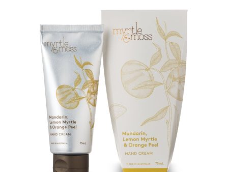 Myrtle and Moss- mandarin, lemon Myrtle and orange peel hand cream Cheap