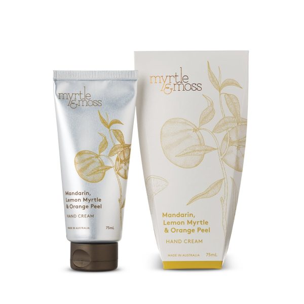 Myrtle and Moss- mandarin, lemon Myrtle and orange peel hand cream Cheap