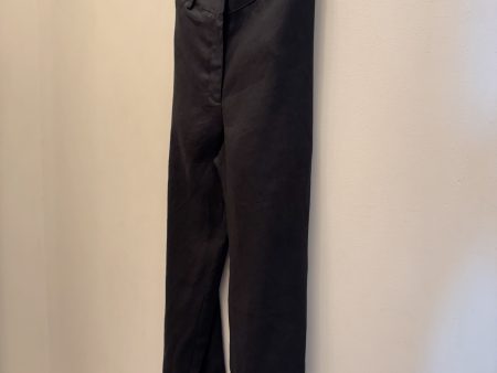 Linen black Pants by Olivaceus Fashion