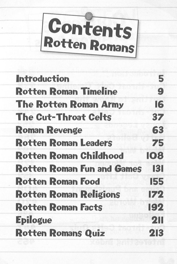 Horrible Histories: Rotten Romans And Cut-Throat Celts Online Sale